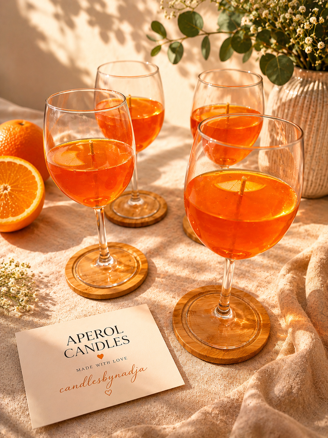 Aperol Kerzen