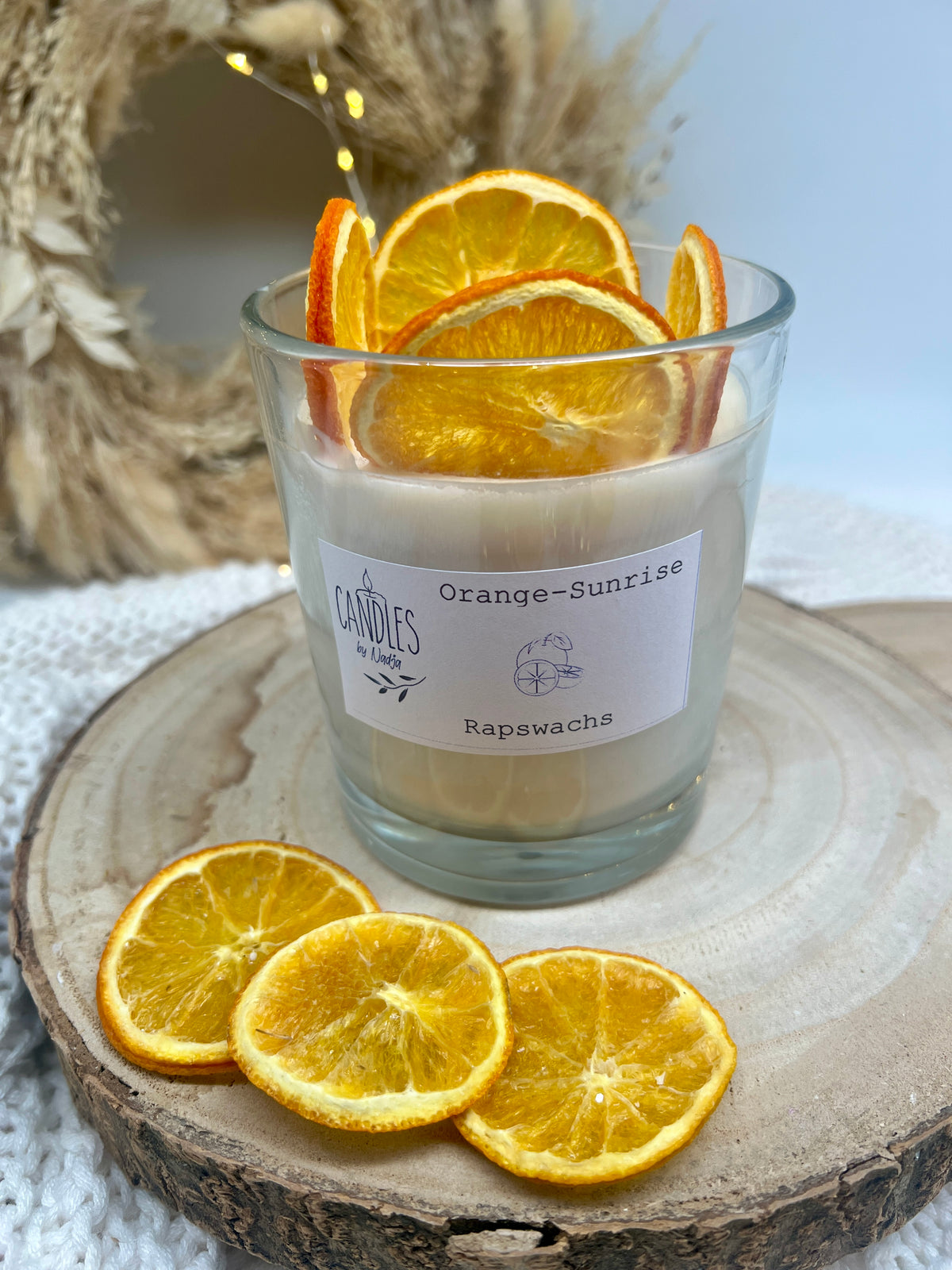 Duftkerzen Orange/Apple/Cherry/Lavendel/Limone/Blaubeere