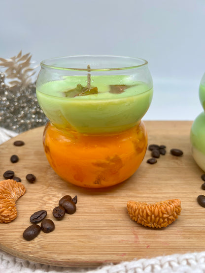 Iced Matcha Latte Kerze