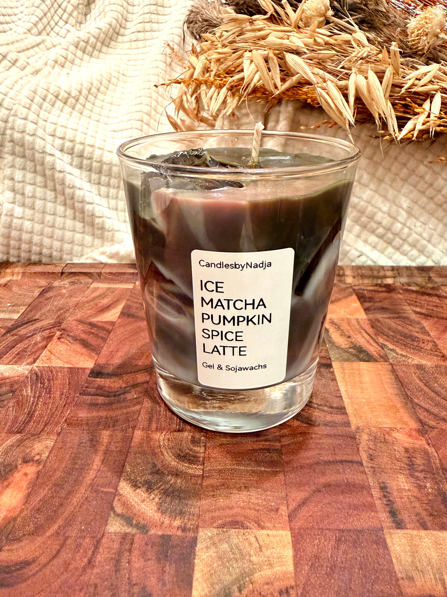 ICE PUMPKIN SPICE LATTE & MATCHA